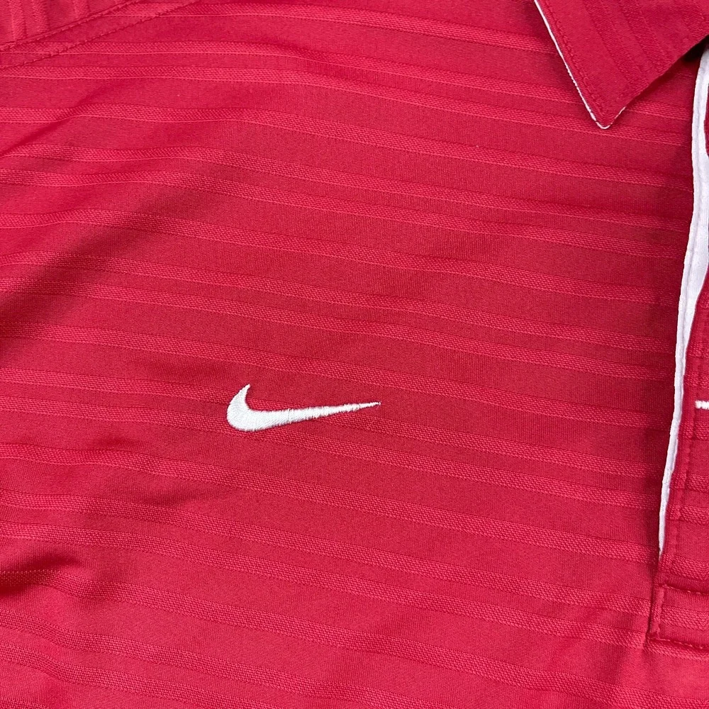 Alabama Crimson Tide‎ Polo Shirt Mens Large Red Nike Team Fit Dry Performance